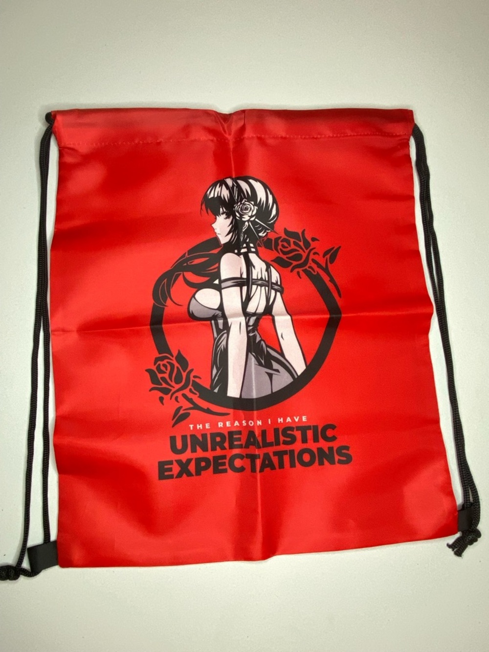 Otaku Box Yor Forger Spy X Family Drawstring Backpack Bag Unrealistic Expectatio